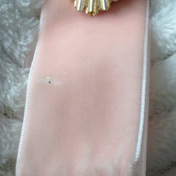 2 AVAILABLE Pink Thick Choker  Rhinestone Accent - Picture 7 of 8